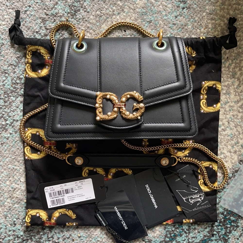 [SOLD] Dolce & Gabbana small Amore bag [Available]